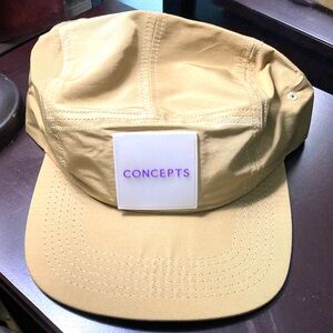 CNPTS Concepts Lux Square Panel beige tan hat cap adjustable Adidas